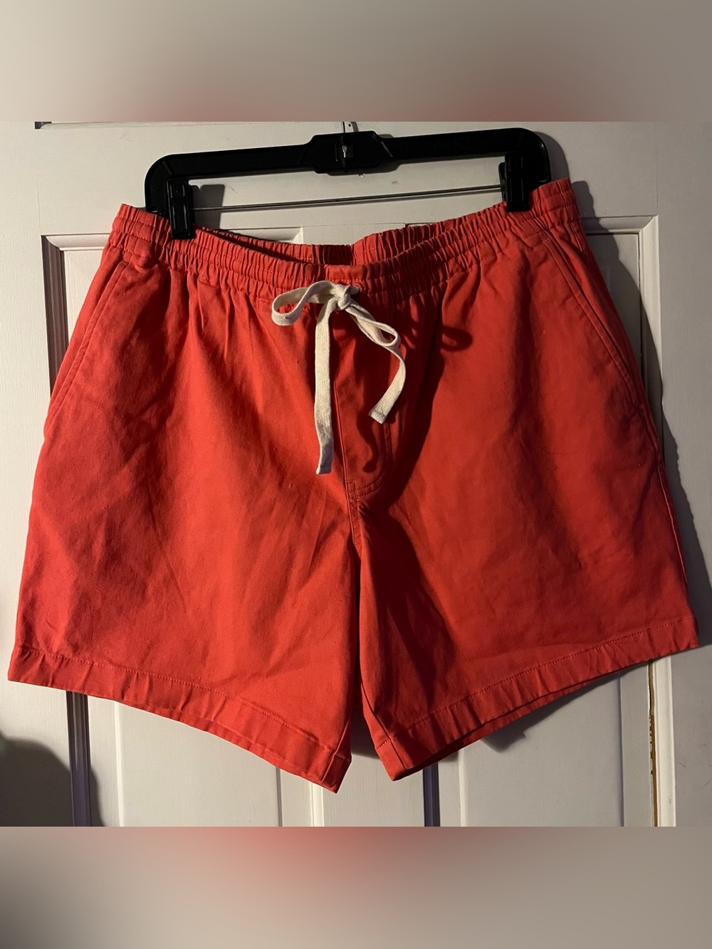 (NWT) Brooks Brothers Men's Orange Drawstring Shorts Size Large